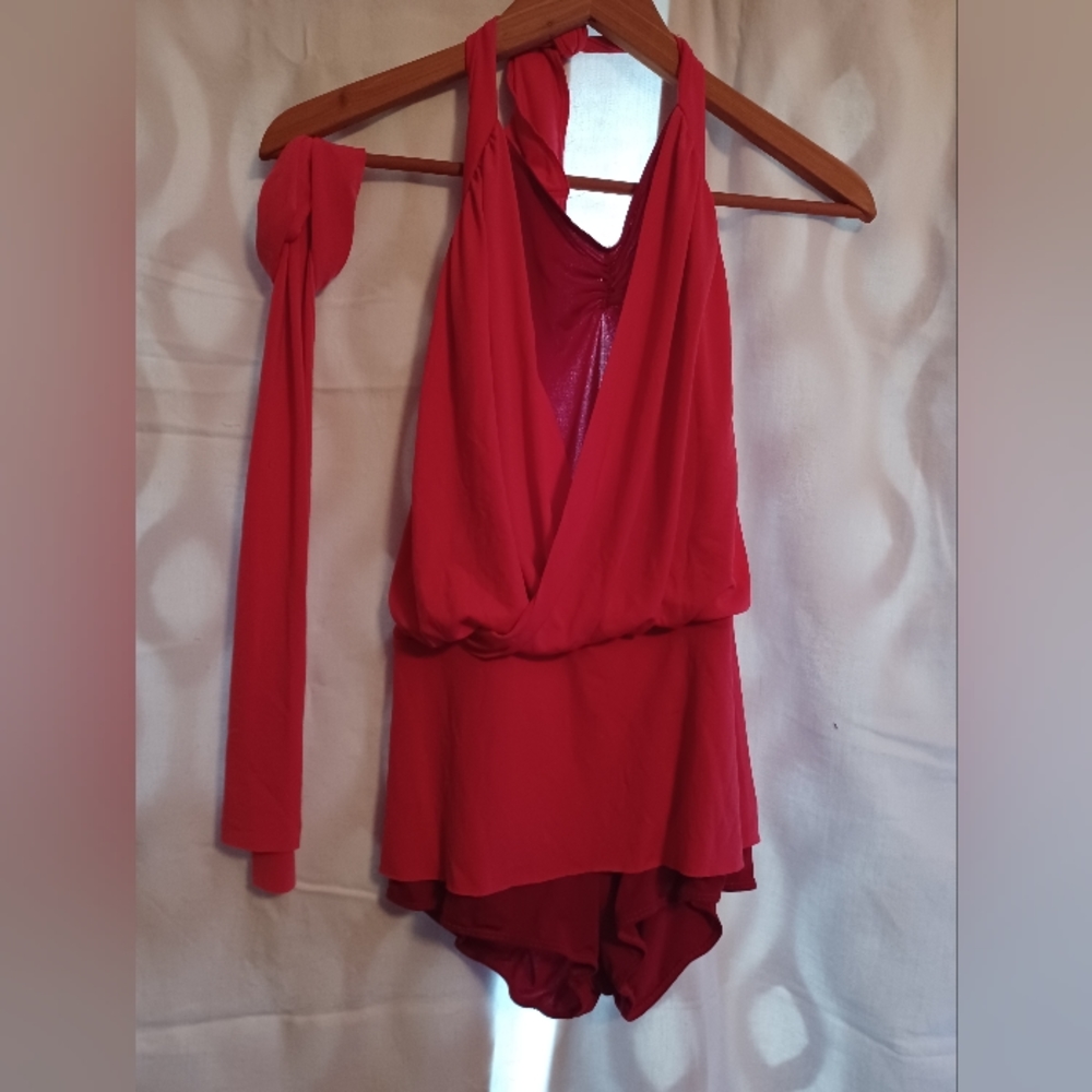Red/Pink Lyric Dance Costume